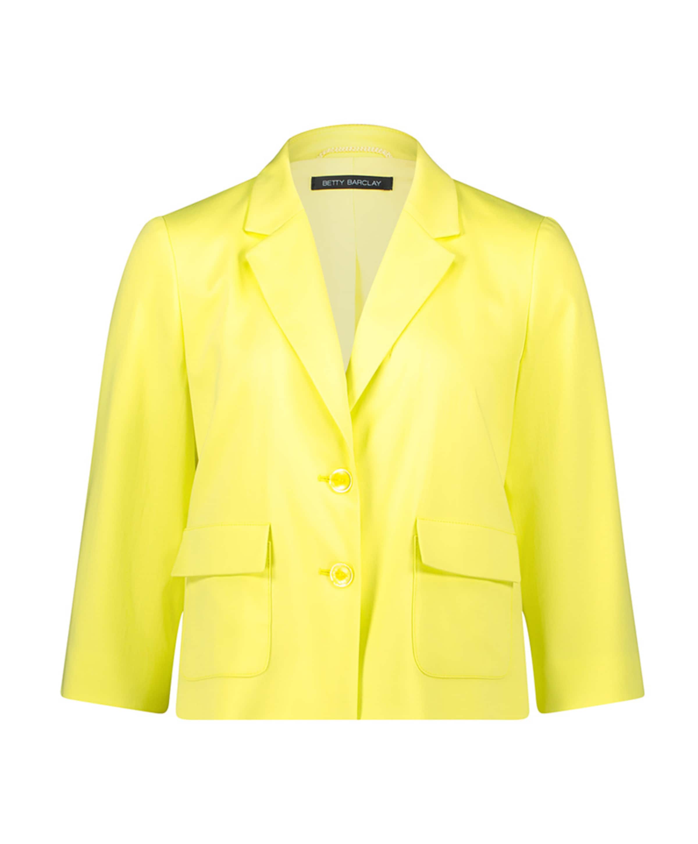 Betty Barclay Dames blazer geel