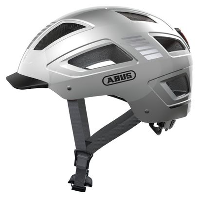 Casque Abus Hyban 2.0 LED signal silver