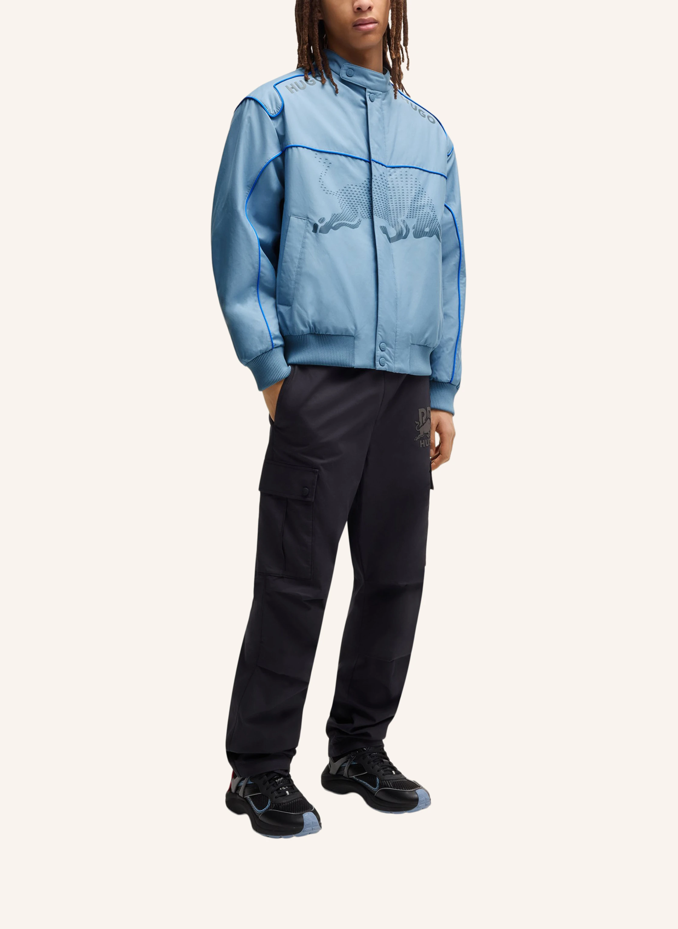 HUGO Casual Jacke BAX_RB Regular Fit