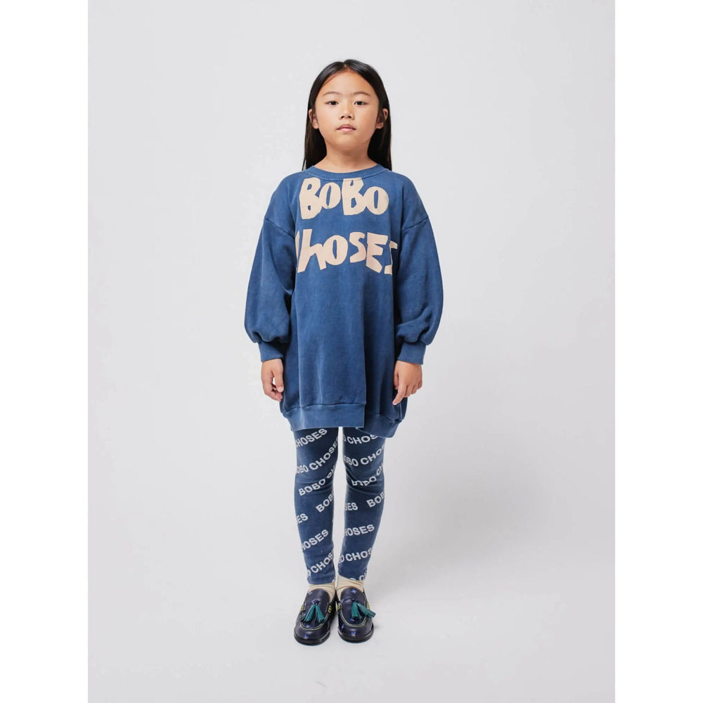 Køb Bobo Choses Midnight Blue Long Sweatshirt