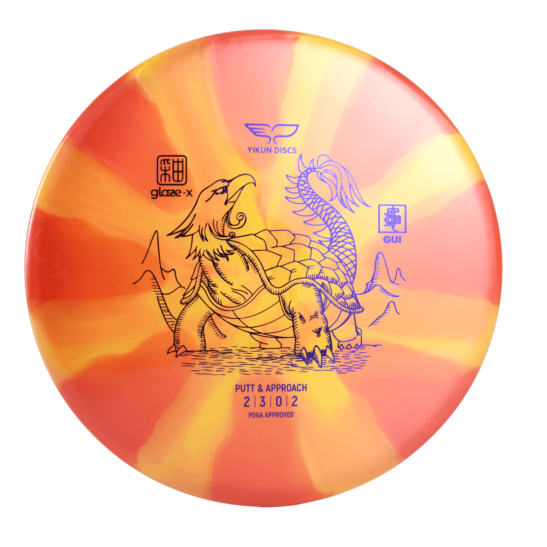 Yikun Disc Golf Putter GUI - Dragon Line - Fritidsleker
