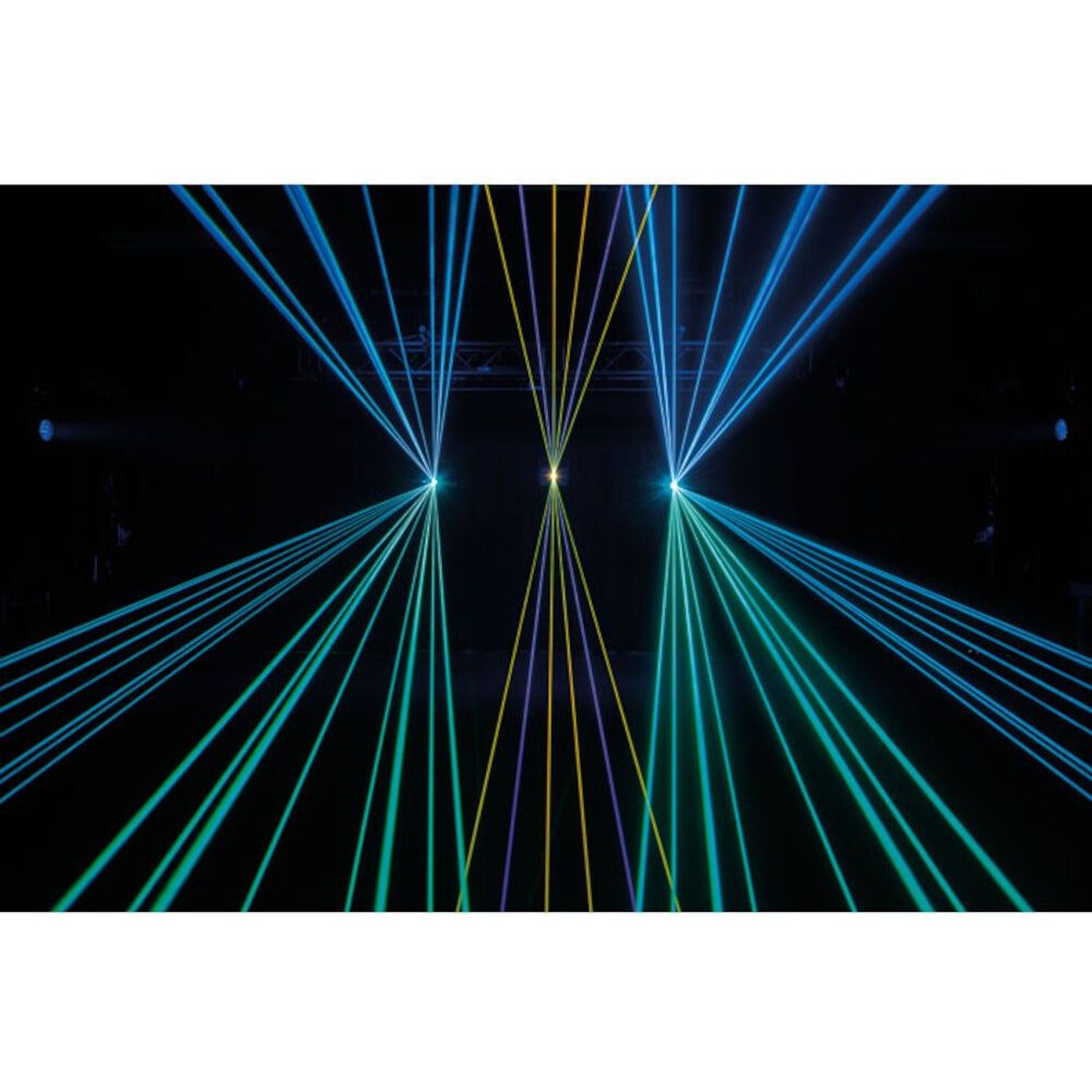 Showtec Solaris 3.0 RGB-laser met Pangolin FB4