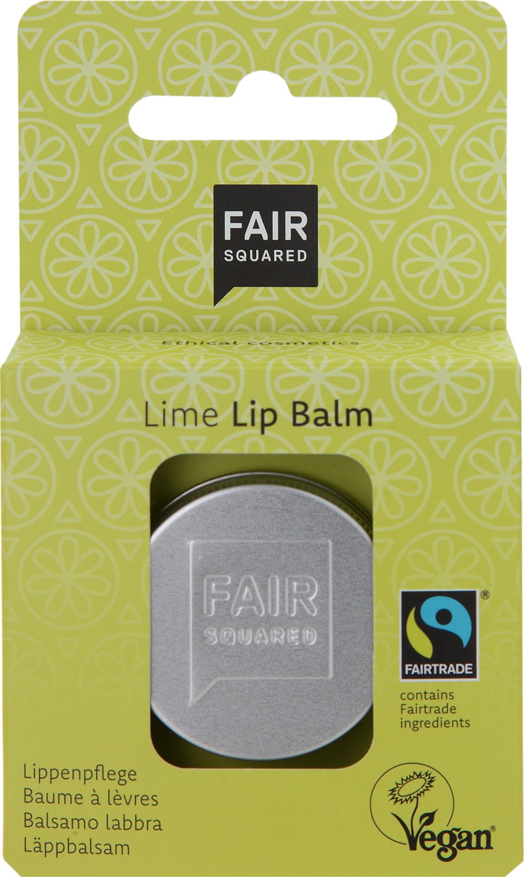 FAIR SQUARED  Lip Balm Lime Fresh, 12 g
