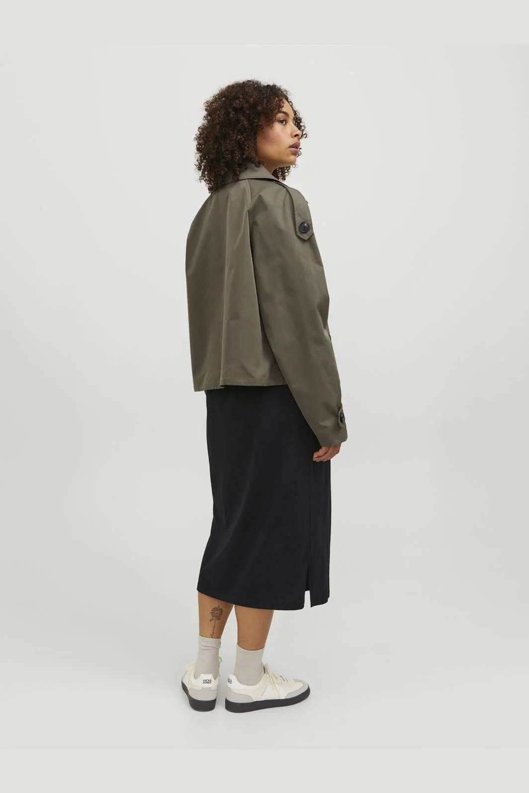 Jjxx Jxcarlie Short Trenchcoat Sn 4395387 dusty olive