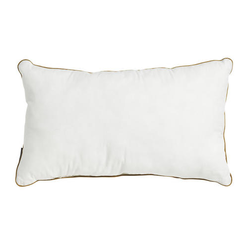 Coussin Brodé Belleville 30x50 cm Ecru - MAISON CHARLOTTE