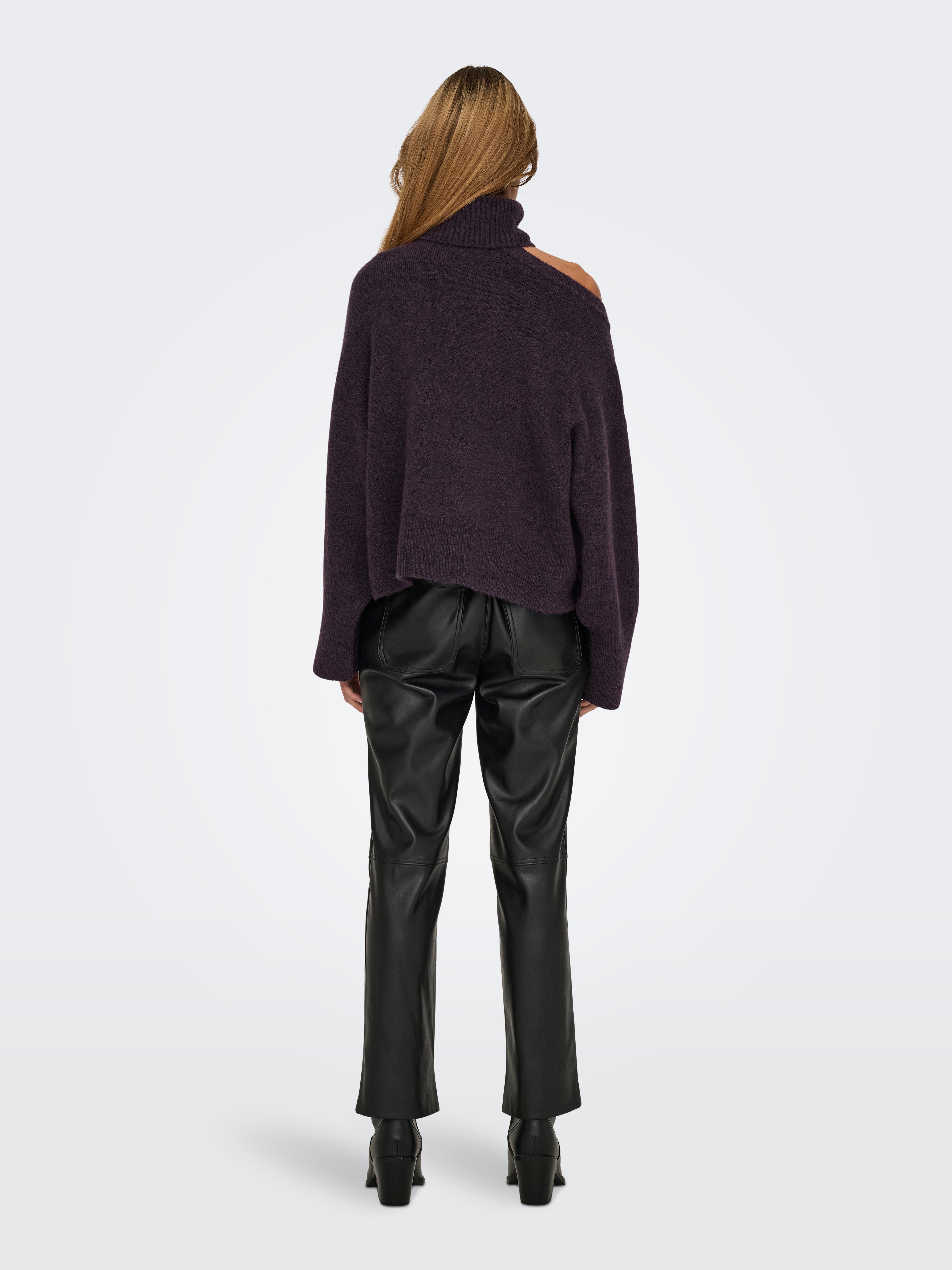JDYDEBBIE Strickpullover Plum Perfect