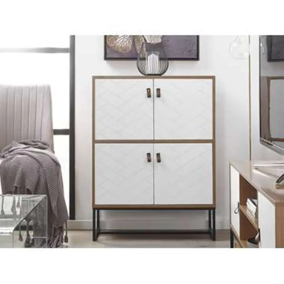 NUEVA - Sideboard - Lichte houtkleur - MDF