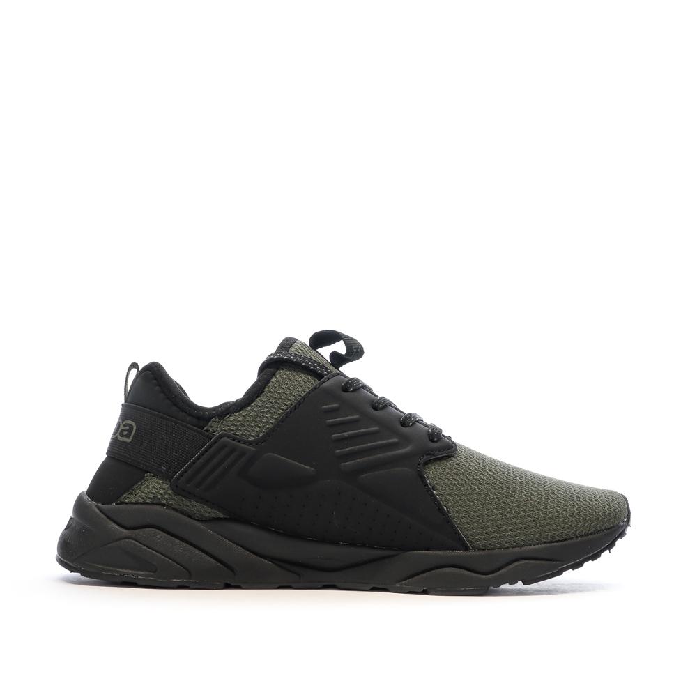Kappa Baskets Noires/Kaki Garçon Kappa San Puerto Lace