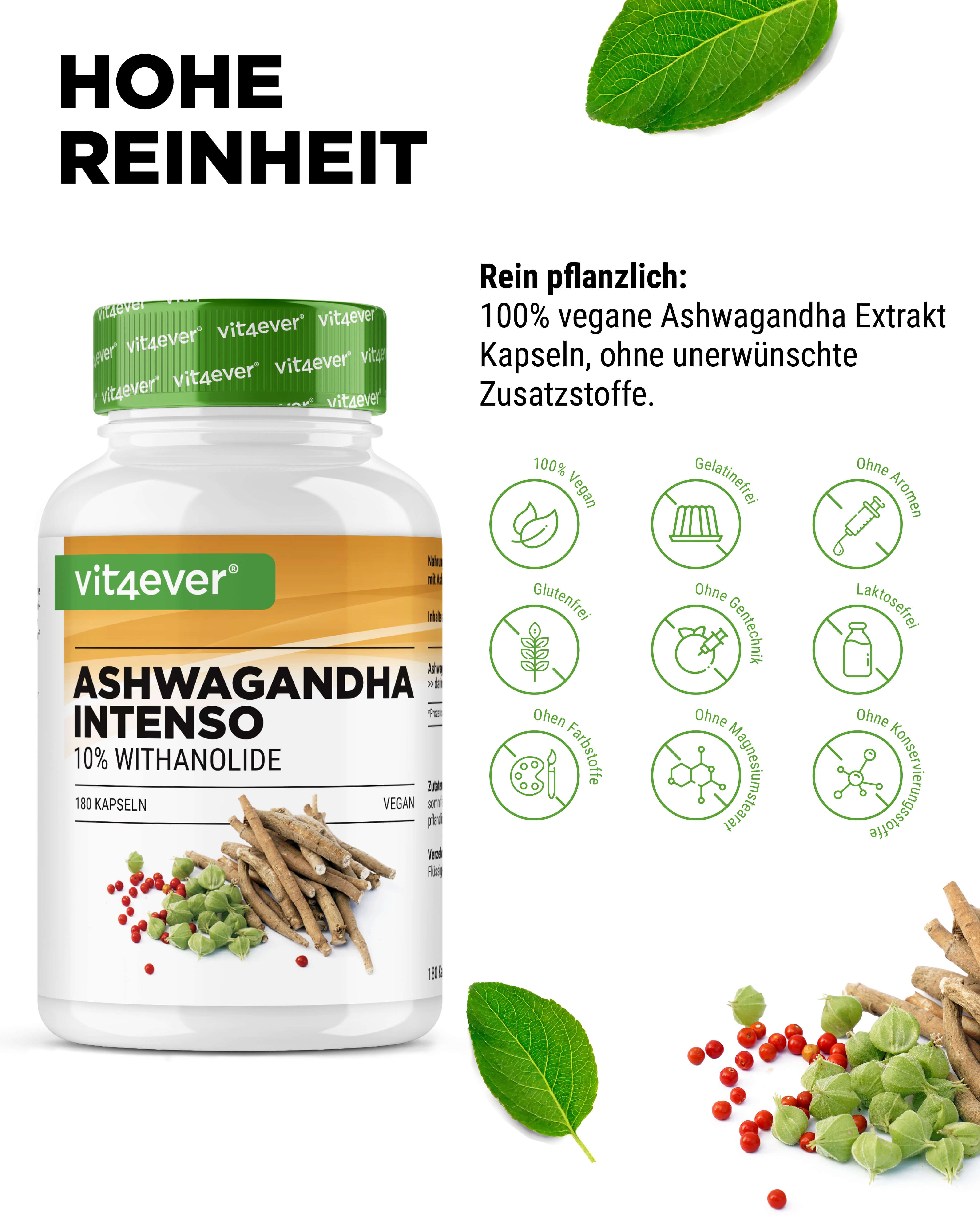 vit4ever Ashwagandha Extrakt