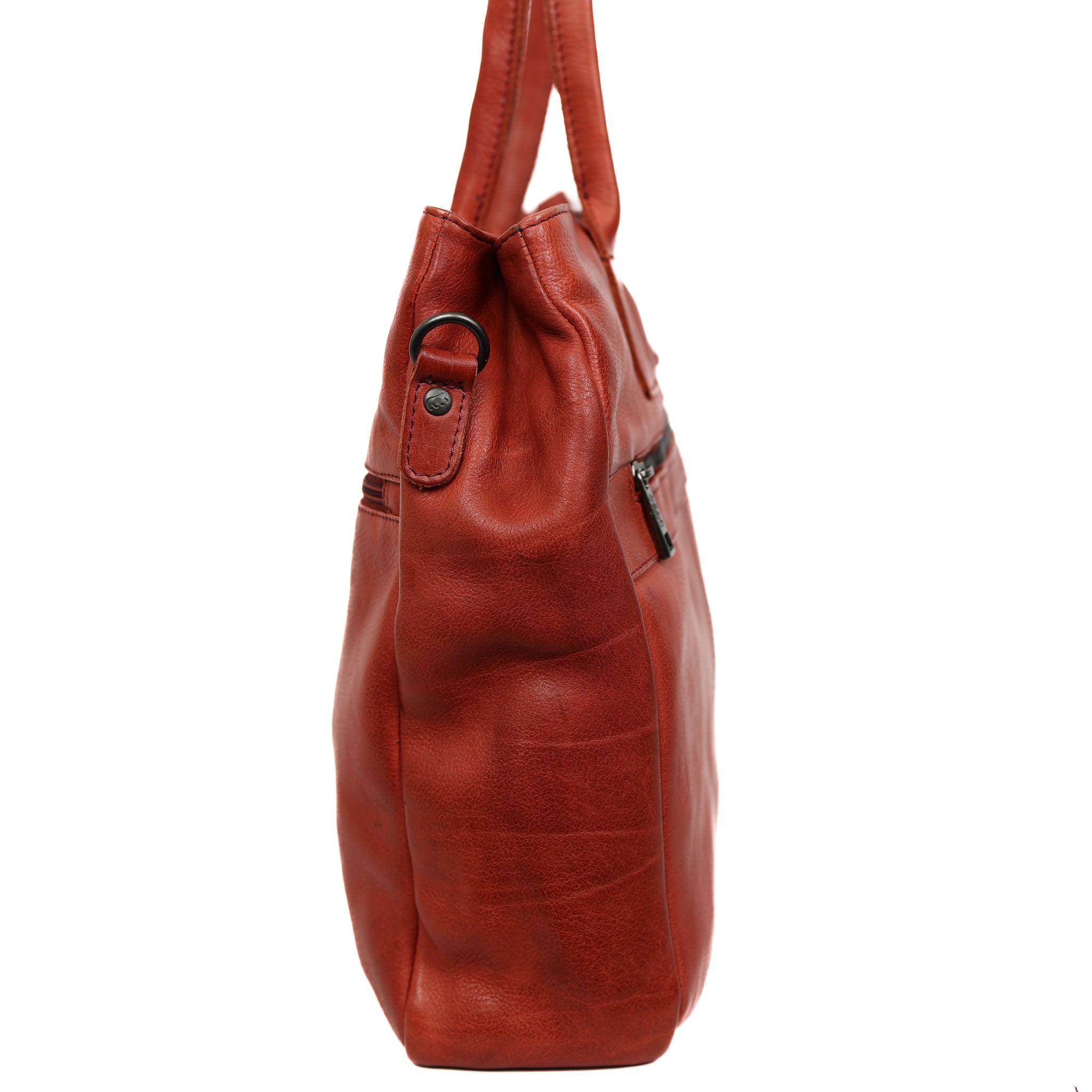 Hand-/schoudertas met laptopvak 'Maeve' rood Rood
