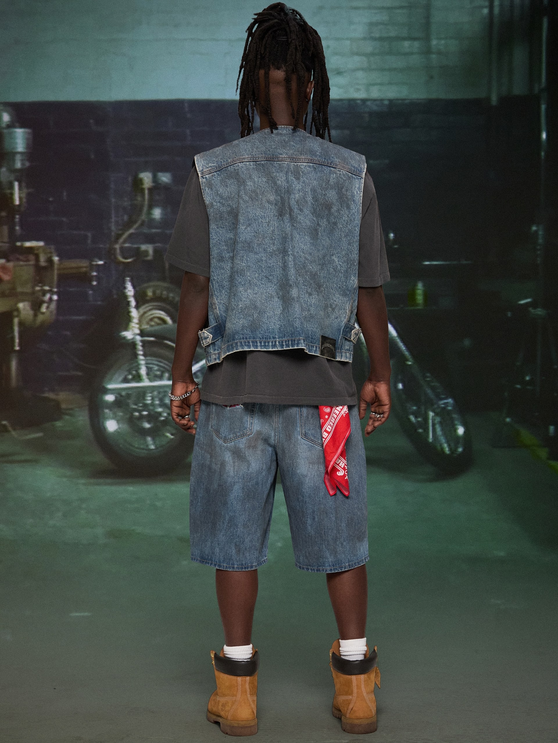 Colete jeans HARDSTONE