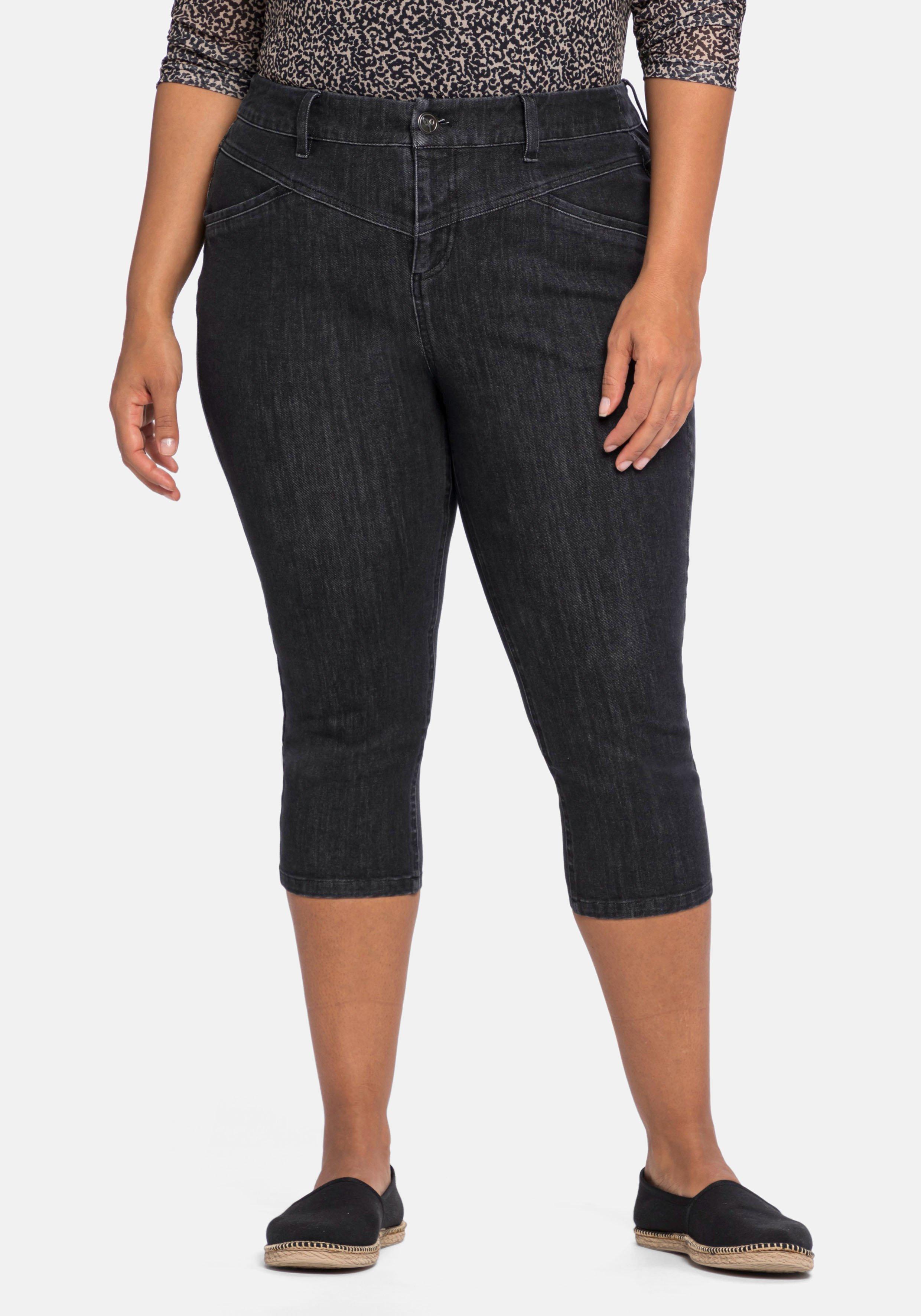 Caprijeans in Bodyforming-Qualität