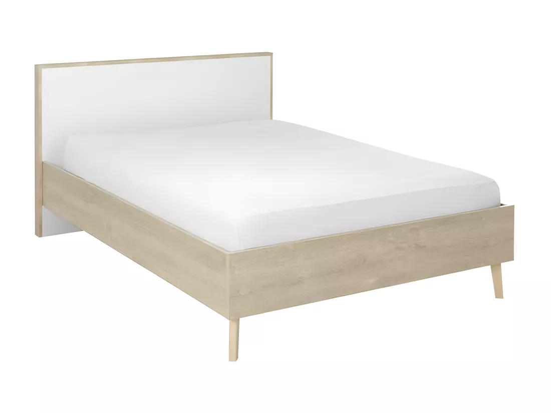 Chambre Adulte Complète (140*200) Chêne blond - ESMEY