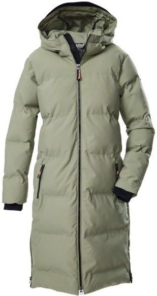 killtec - KOW 237 Qltd Coat - Lange Jas - Olijfgroen - Waterdicht