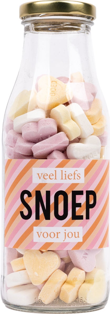 Snoep in fles 'veel liefs-snoep'