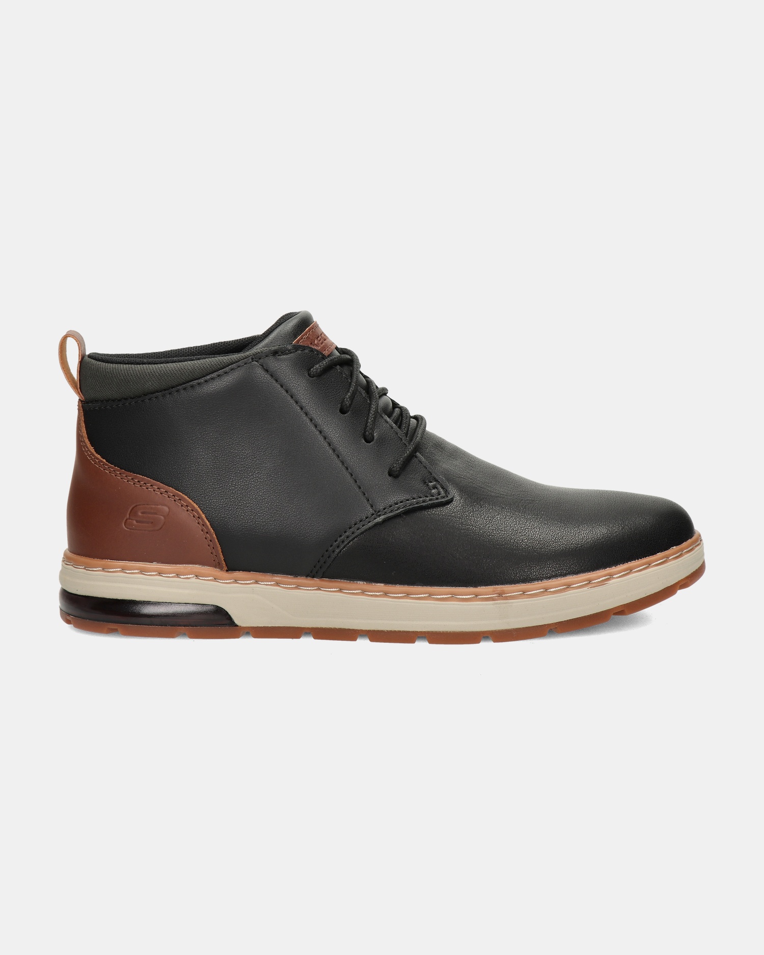 Skechers Evenston Renli Veterschoenen  - zwart