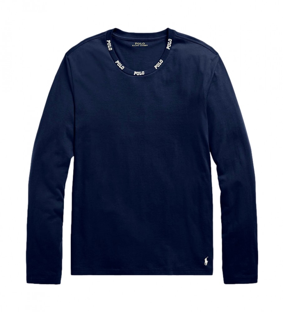Camiseta de pijama Ralph Lauren Navy Crew-Sleep