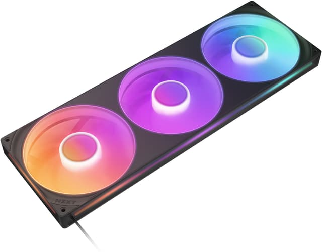 NZXT F420RGB kabinet blæsere (sort)