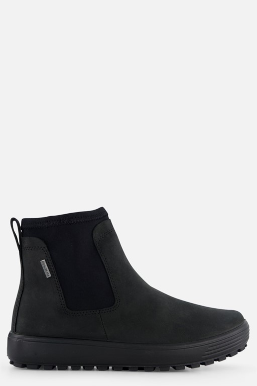 Ecco Soft 7 Tred W Chelsea boots zwart Nubuck