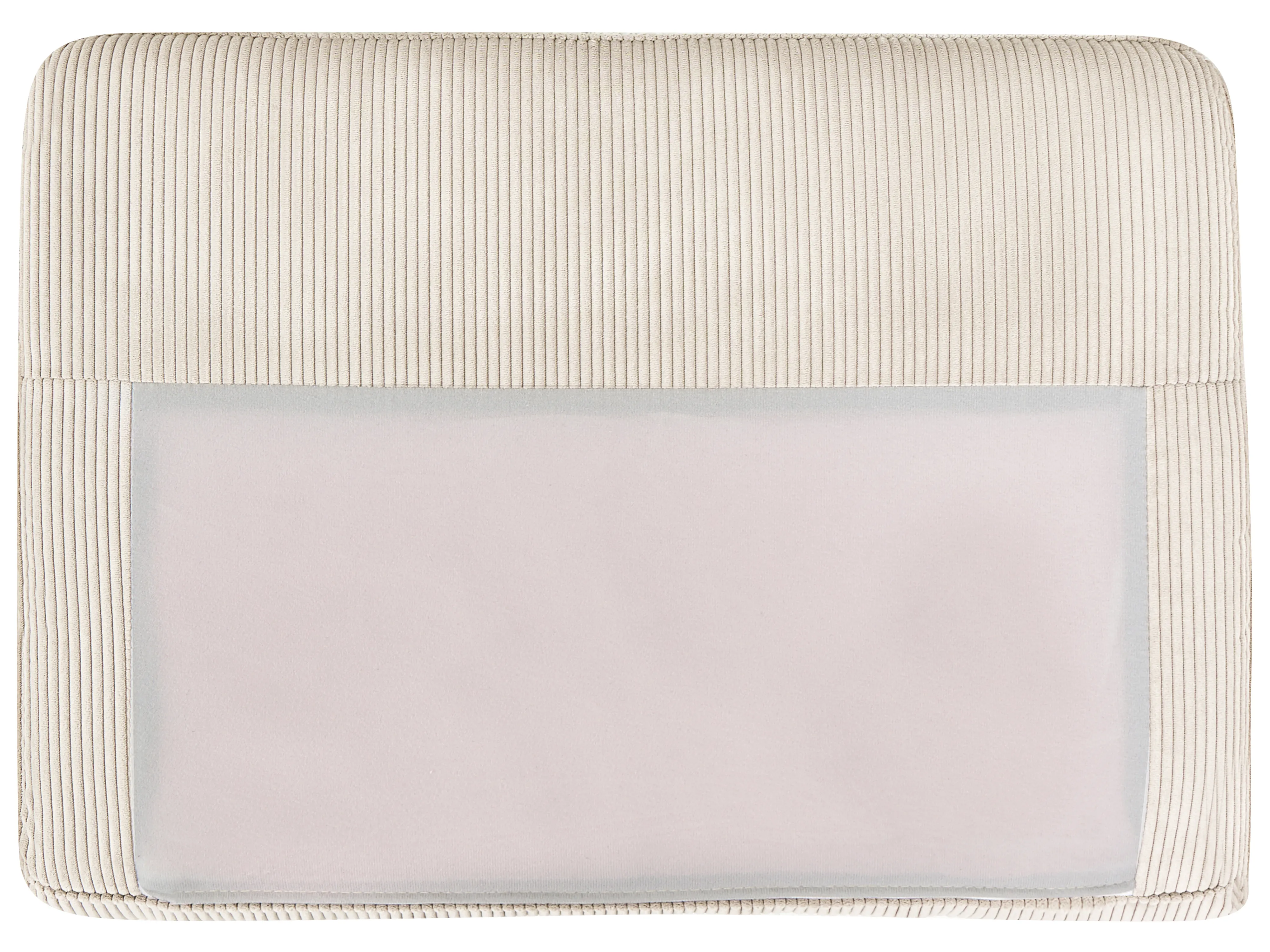 Hoekbank 2-zits BREDA Corduroy Beige linkszijdig