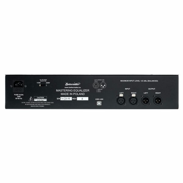 Bettermaker Mastering Equalizer