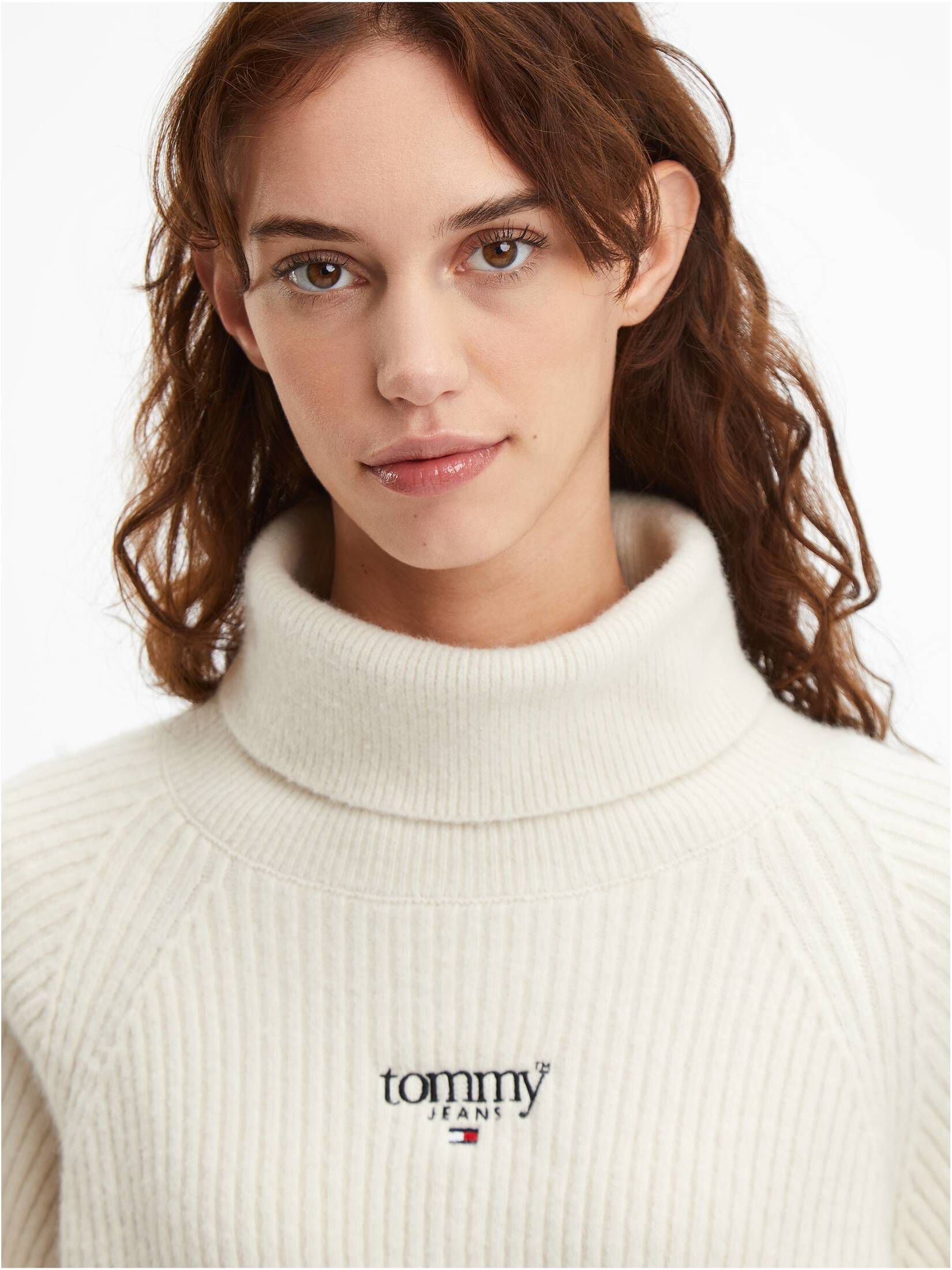 Tommy Jeans| Damen Strickpullover TJW RLXD LOFTY TURTLE