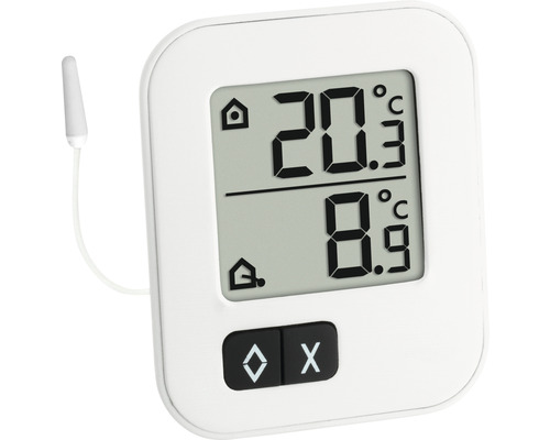 TFA MOXX digitale binnen-/buitenthermometer inclusief batterij