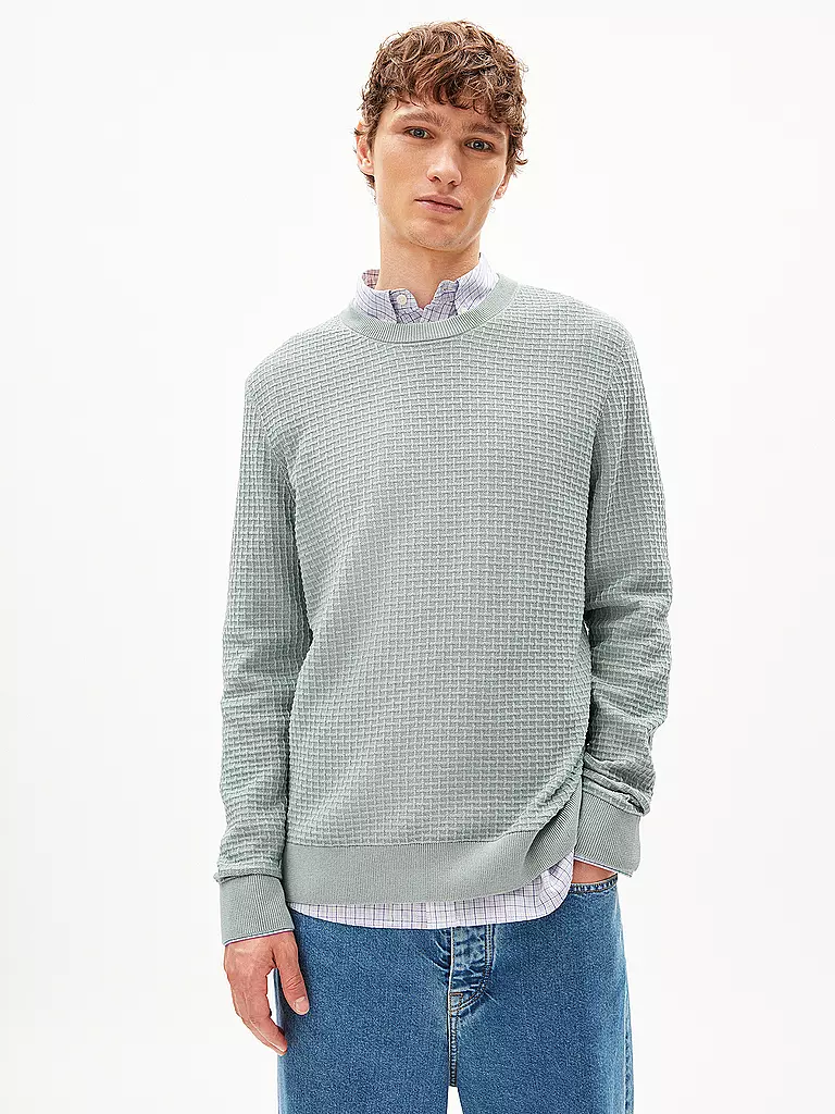 ARMEDANGELS Pullover GRAANMO hellgrün