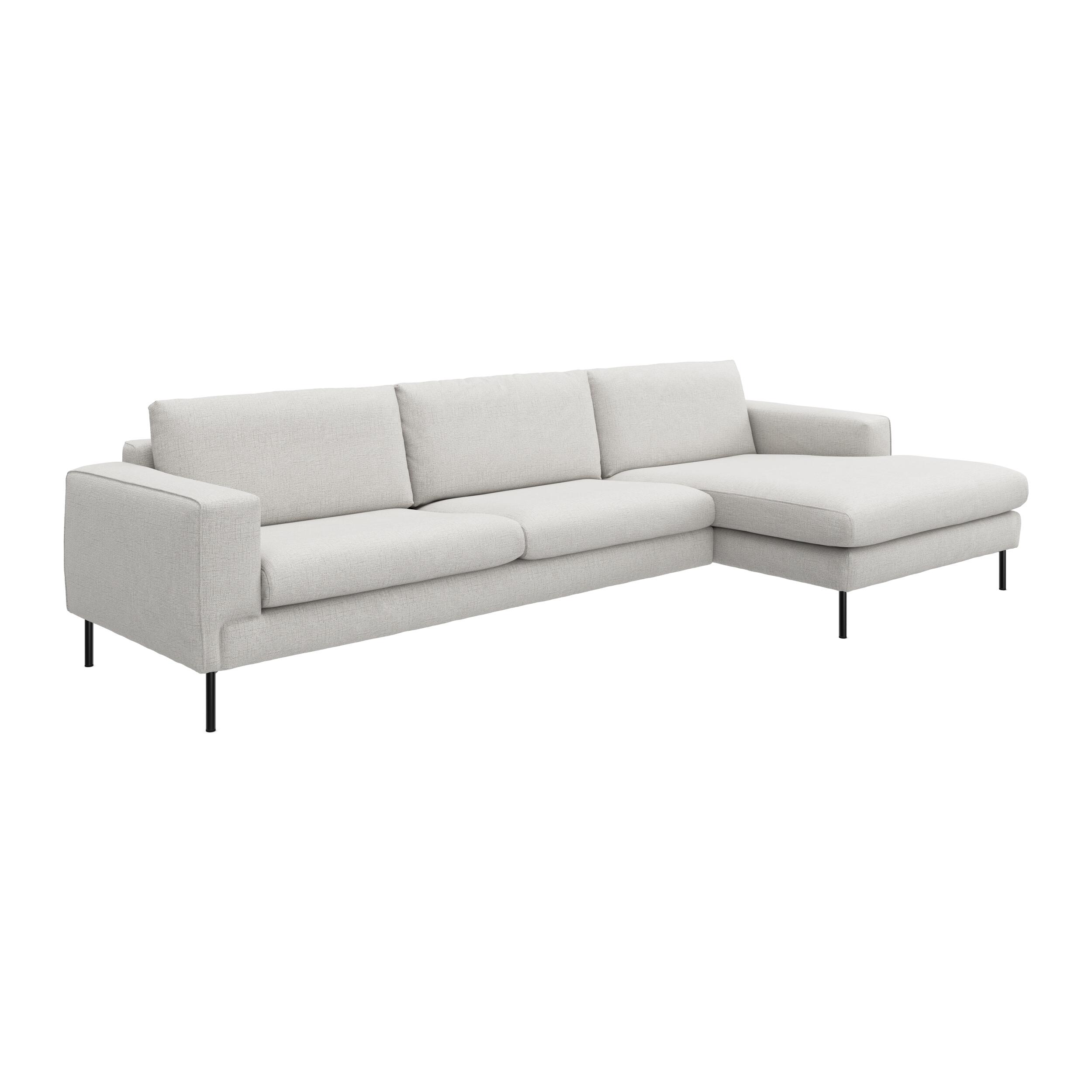 Nyland højrevendt sofa med chaiselong