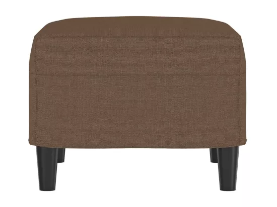 Repose-pied Marron 60x50x41 cm Tissu