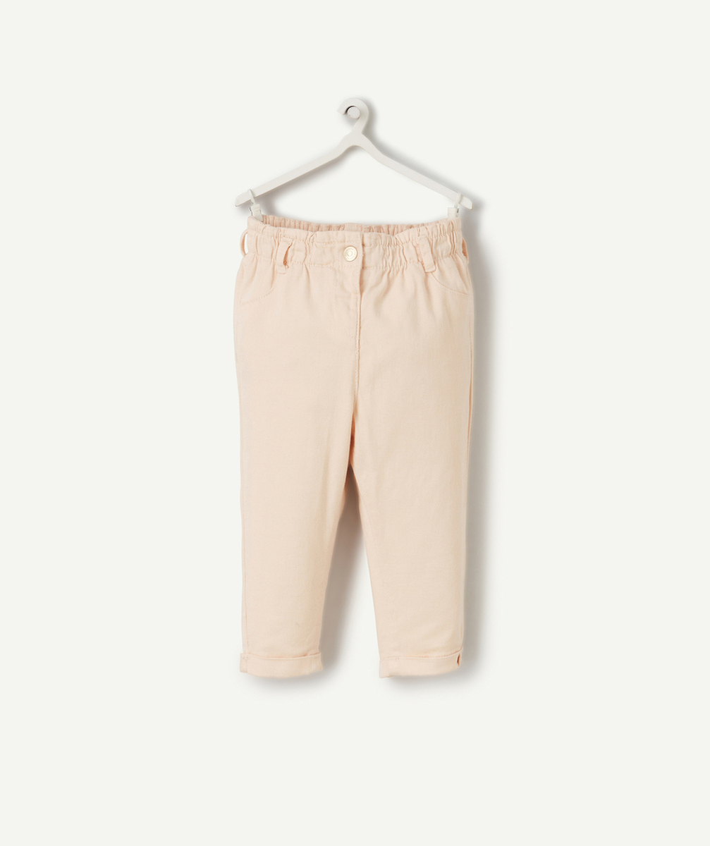 PANTALON RELAX BÉBÉ FILLE ROSE