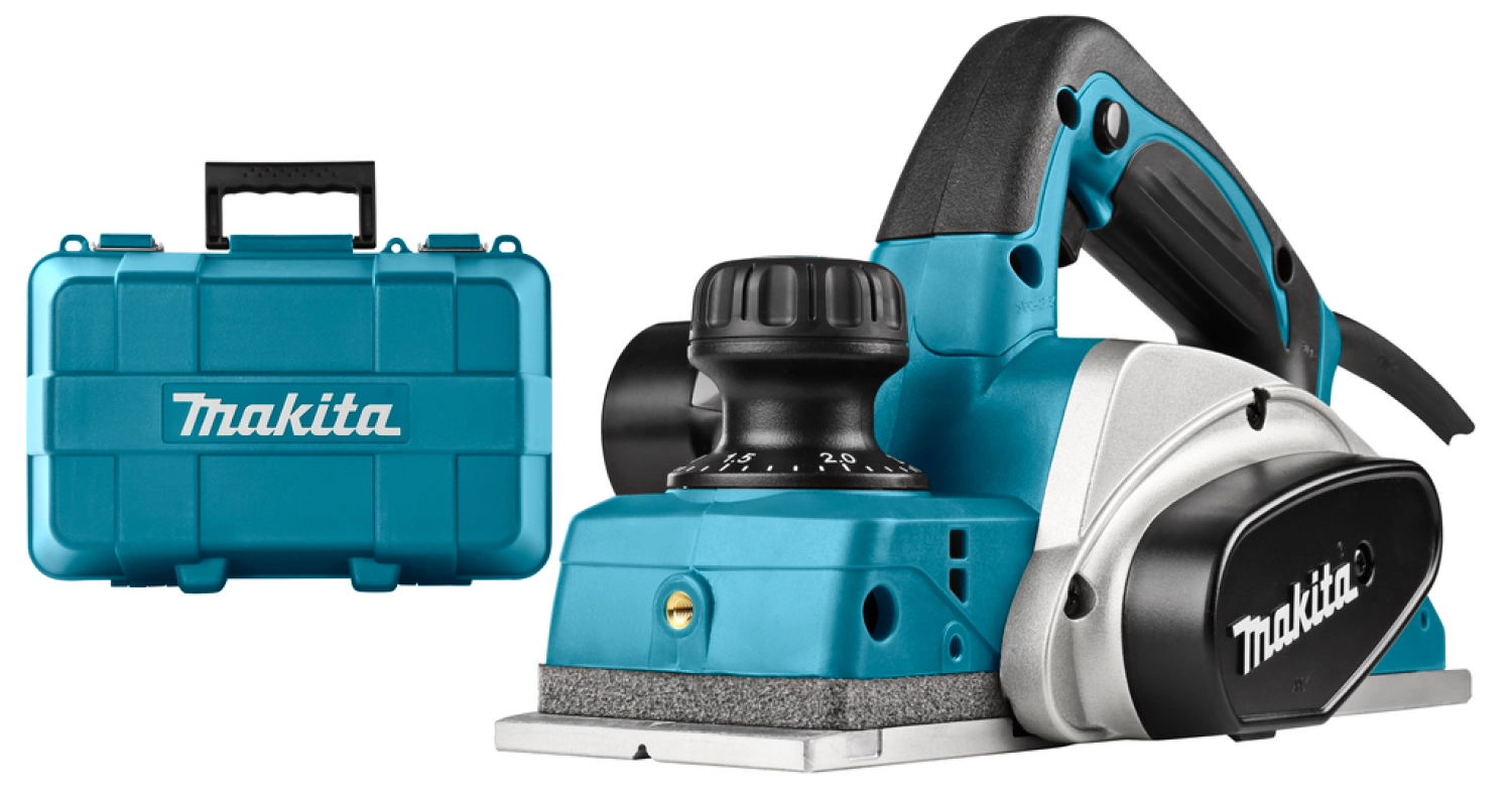 Makita KP0800K Schaafmachine in koffer - 620W - 2,5mm