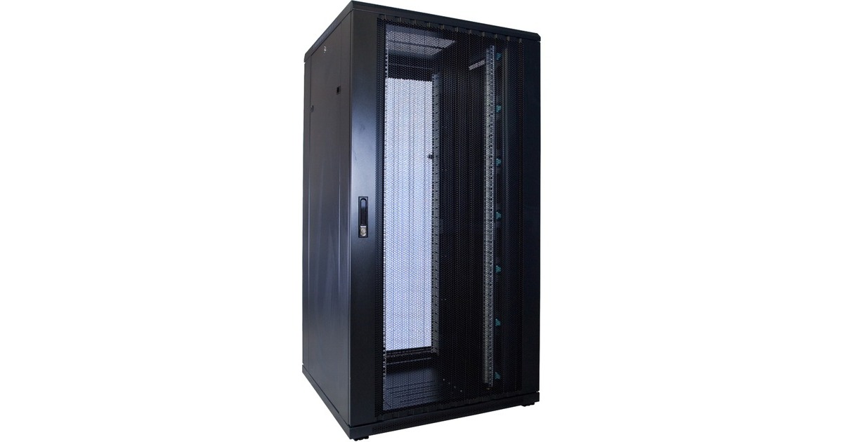 DSI32U serverkast met geperforeerde deur - DS8832PP server rack  (Zwart, 800 x 800 x 1600mm)