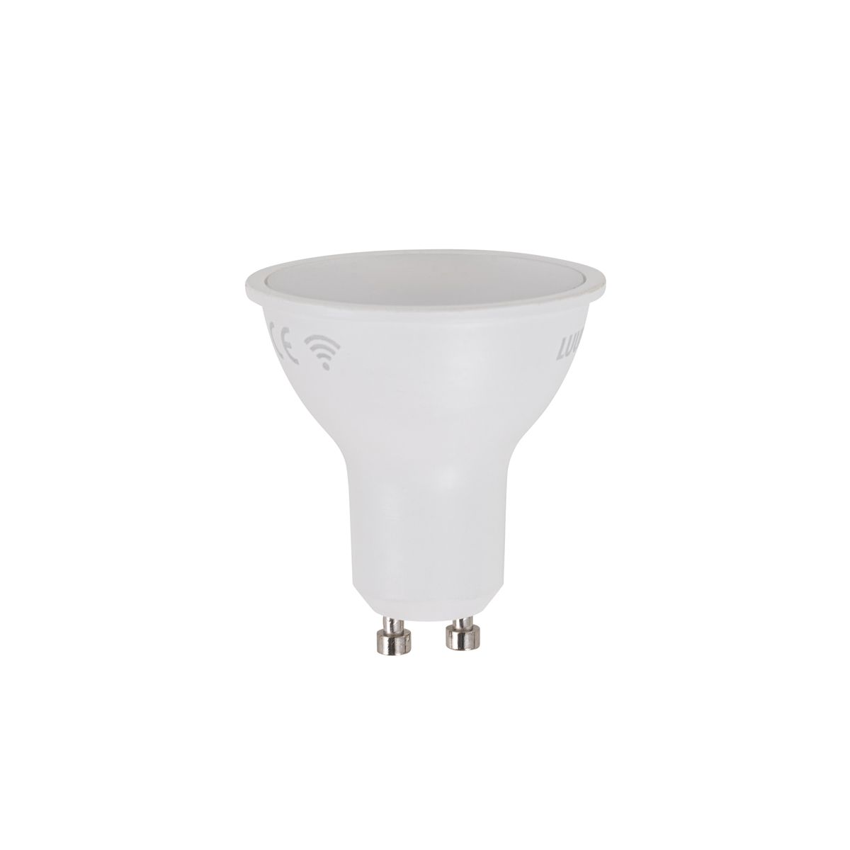 Smart GU10 50mm dimbare LED lamp opaal 7W 630 lm 4000K