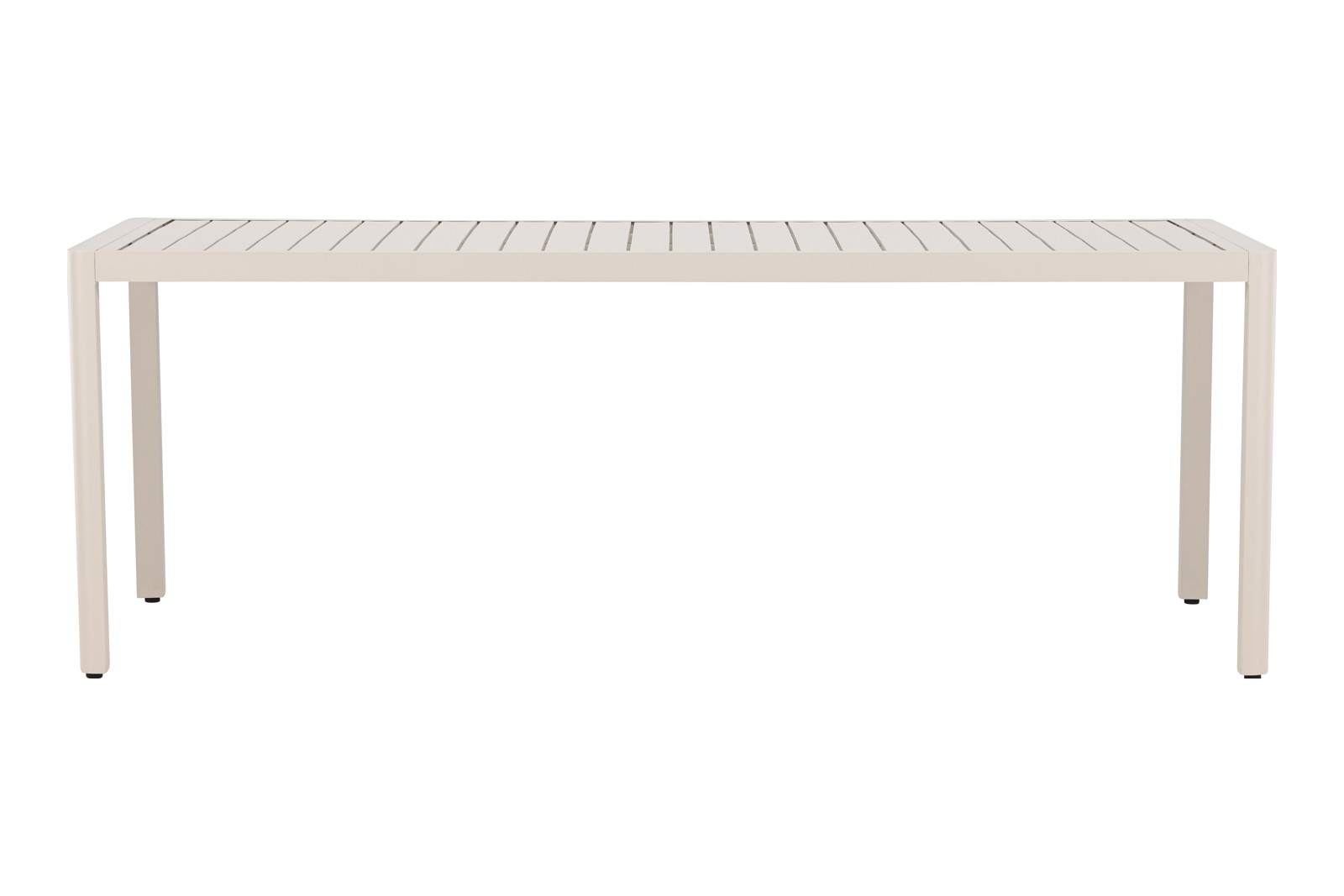Giardini spisebord Hagebord i beigelakkert aluminium