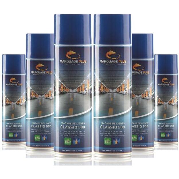 Aérosol Bleu 500ml x 6