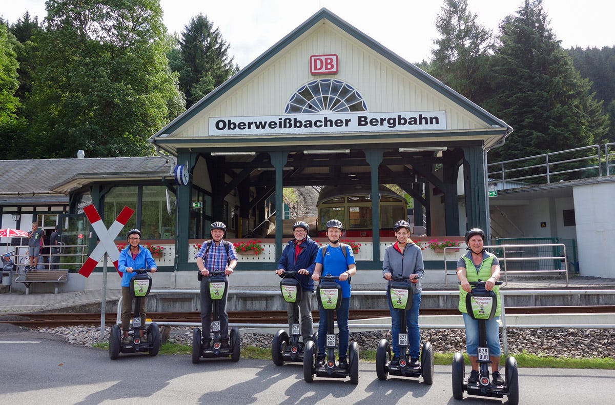 Segway-Tour im Schwarzatal im Thüringer Wald
