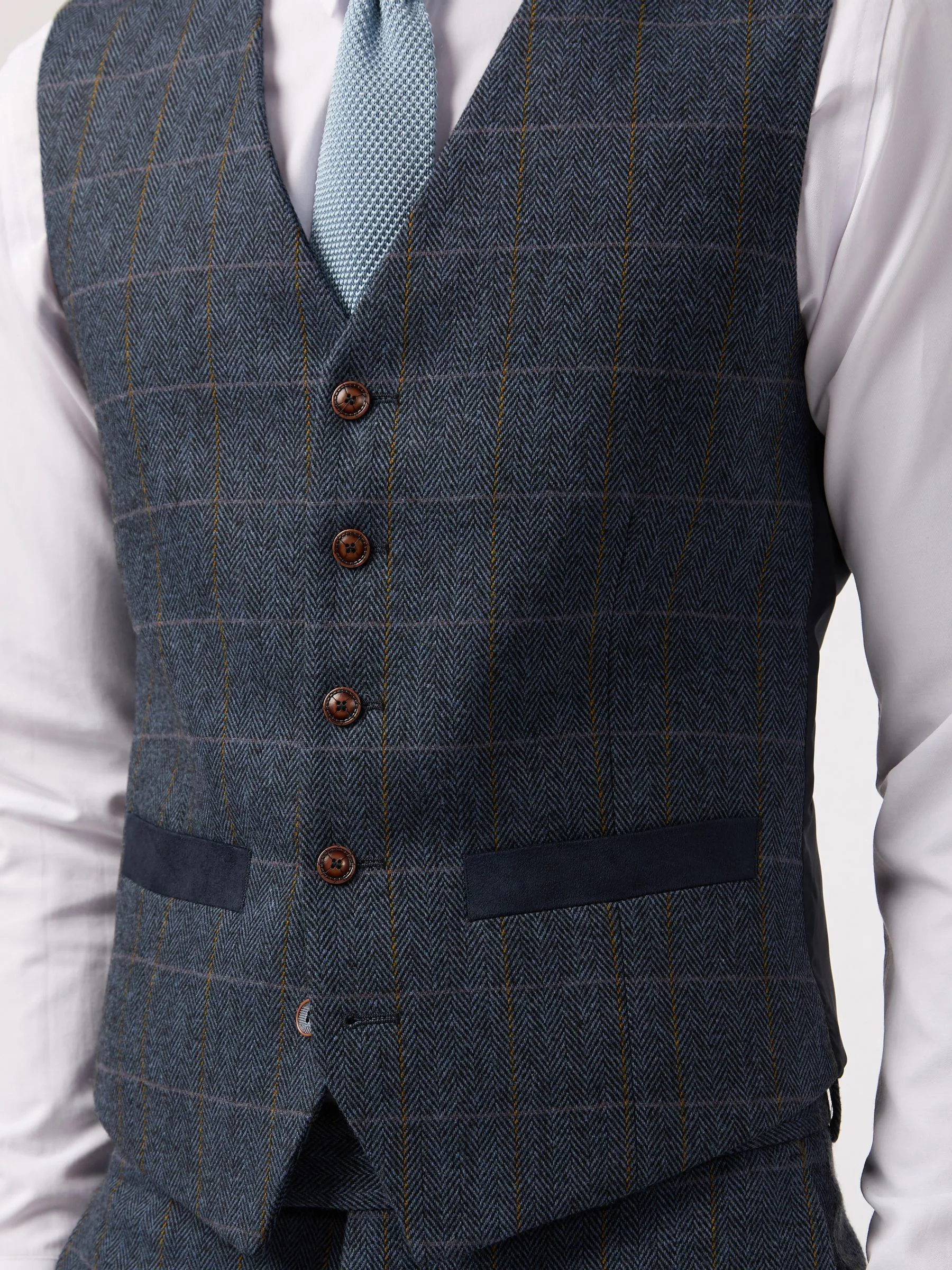 Antique Rogue geruit gilet