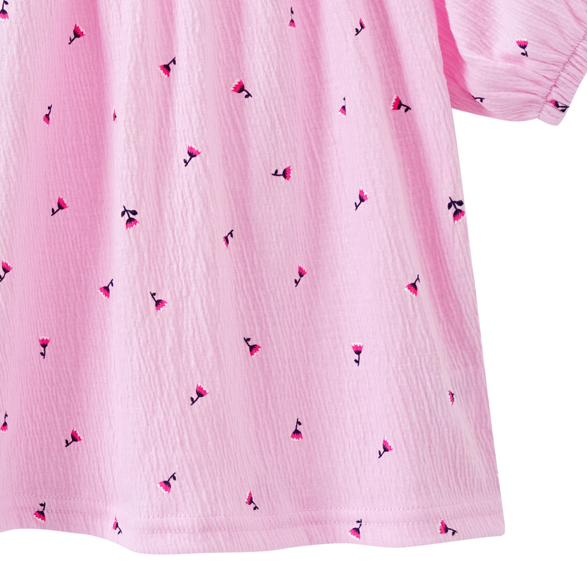 Topolino Mädchen T-Shirt mit Crash-Effekt rosa