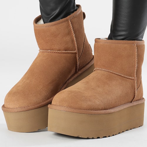 Bottines Femme Classic Mini Platform 1134991 Chestnut
