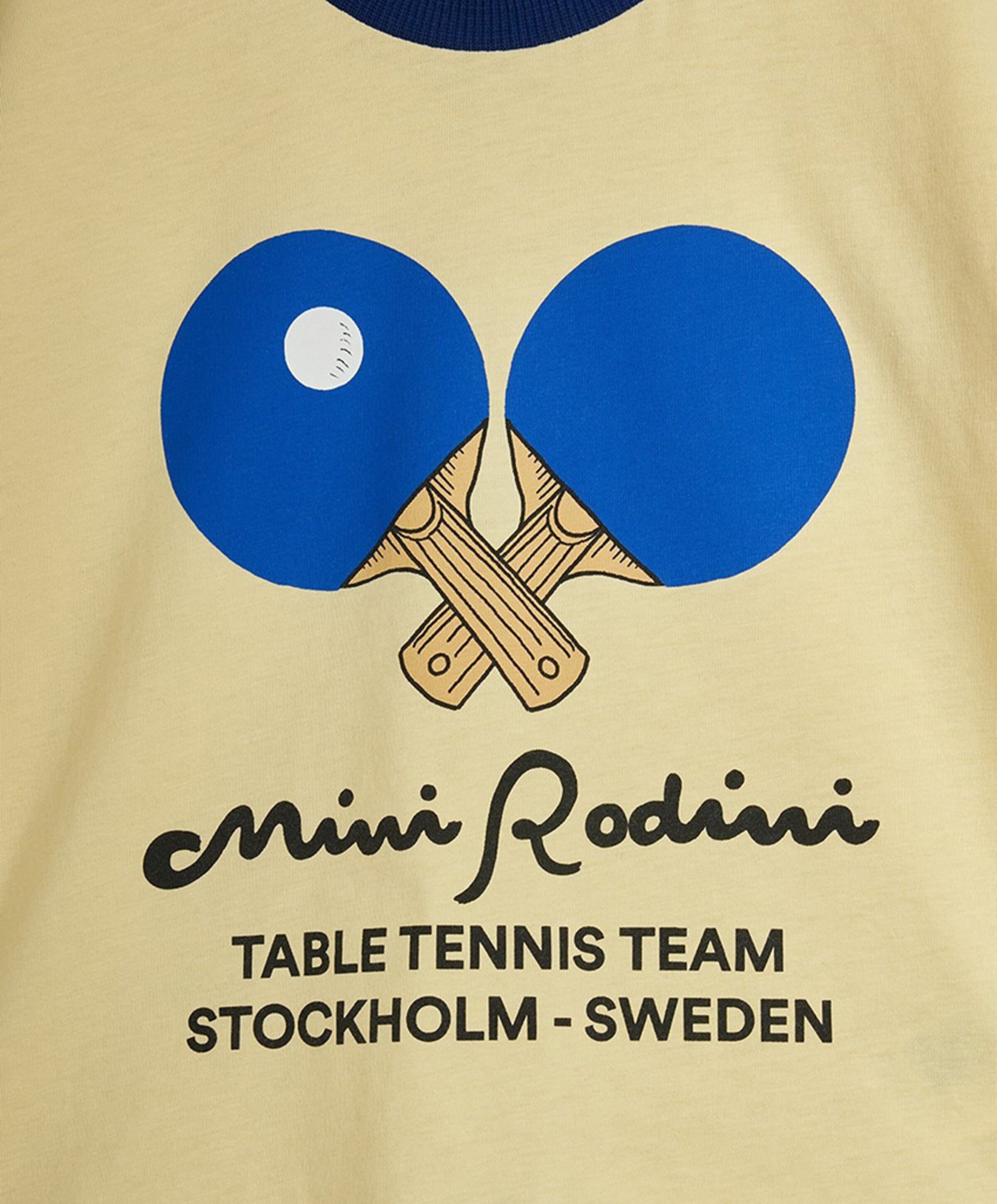 Mini Rodini Uniseks T-shirt geel