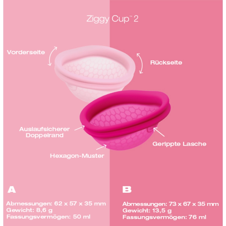 Intimina Menstruationstasse Ziggy Cup Größe B