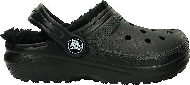 CROCS - CHAUSSONS CLASSIC LINED CLOG KID BLACK