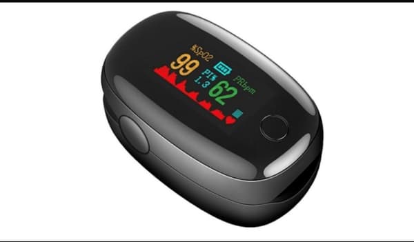 Oksymeter / Pulsmåler med OLED-skjerm