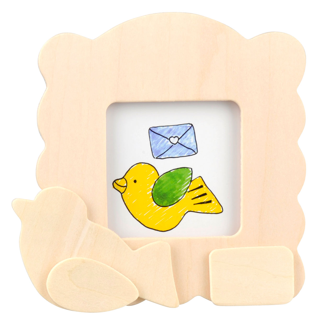 Goki Kleur je eigen Houten Fotolijstje