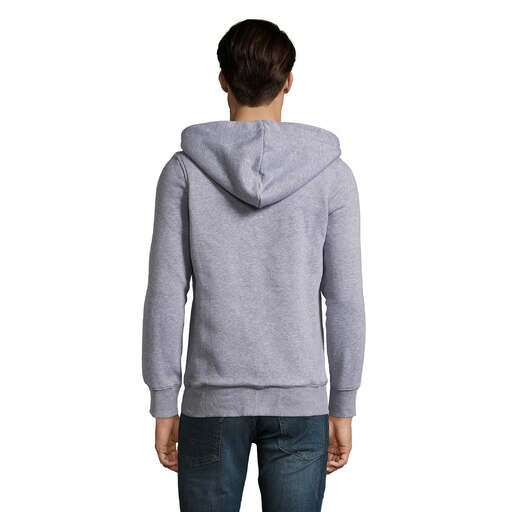 Moletom com zíper estilo sherpa