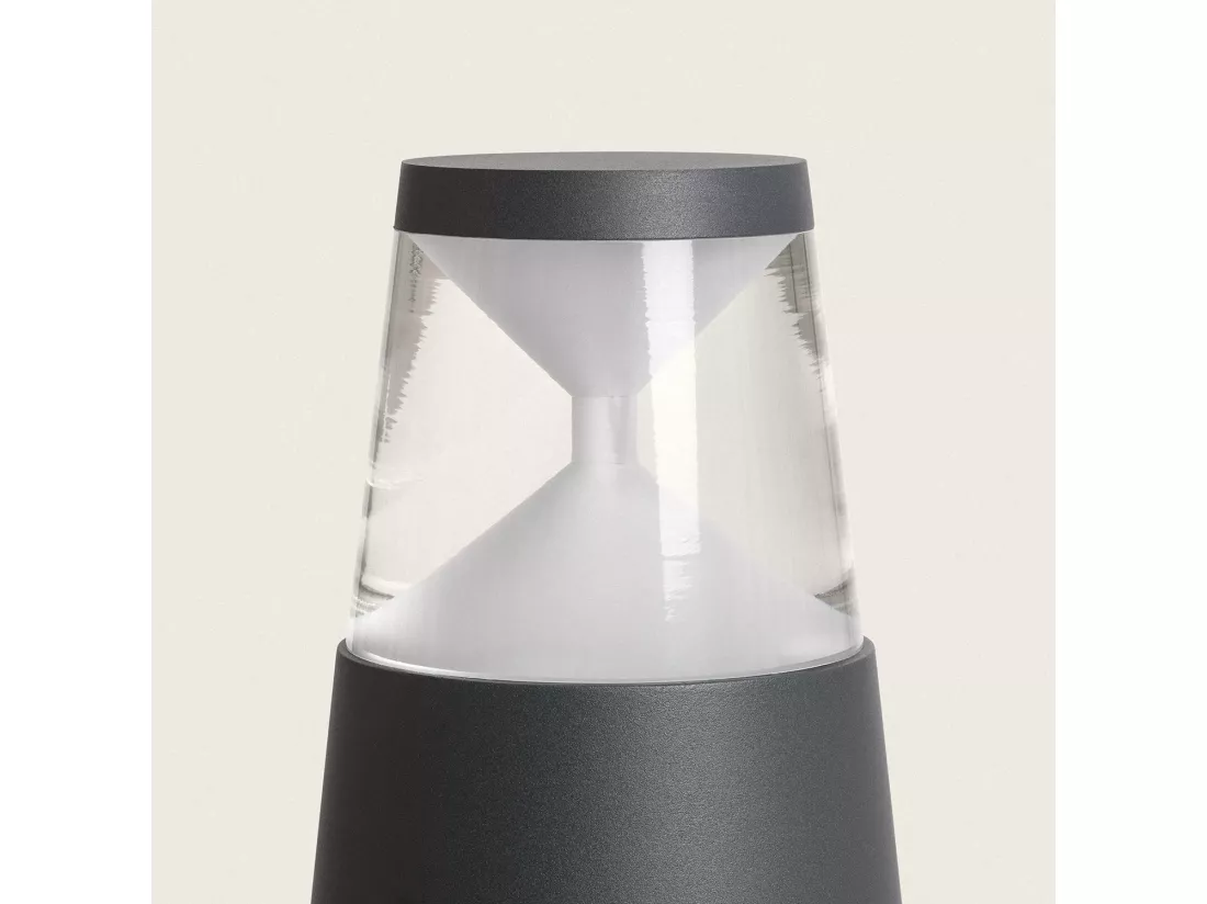 Balise Extérieure LED 9W sur Pied 30 cm en Saillie Danko Anthracite