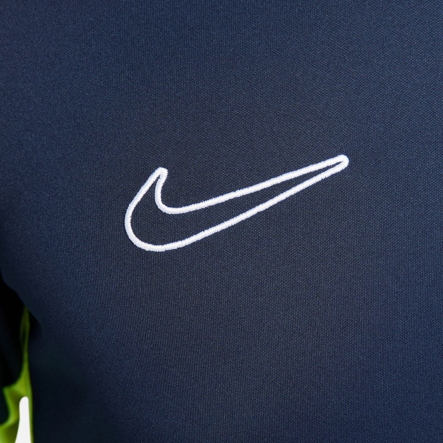 Nike Dri-FIT Academy 23 Trainingstrui 1/4-Zip Donkerblauw Geel Wit