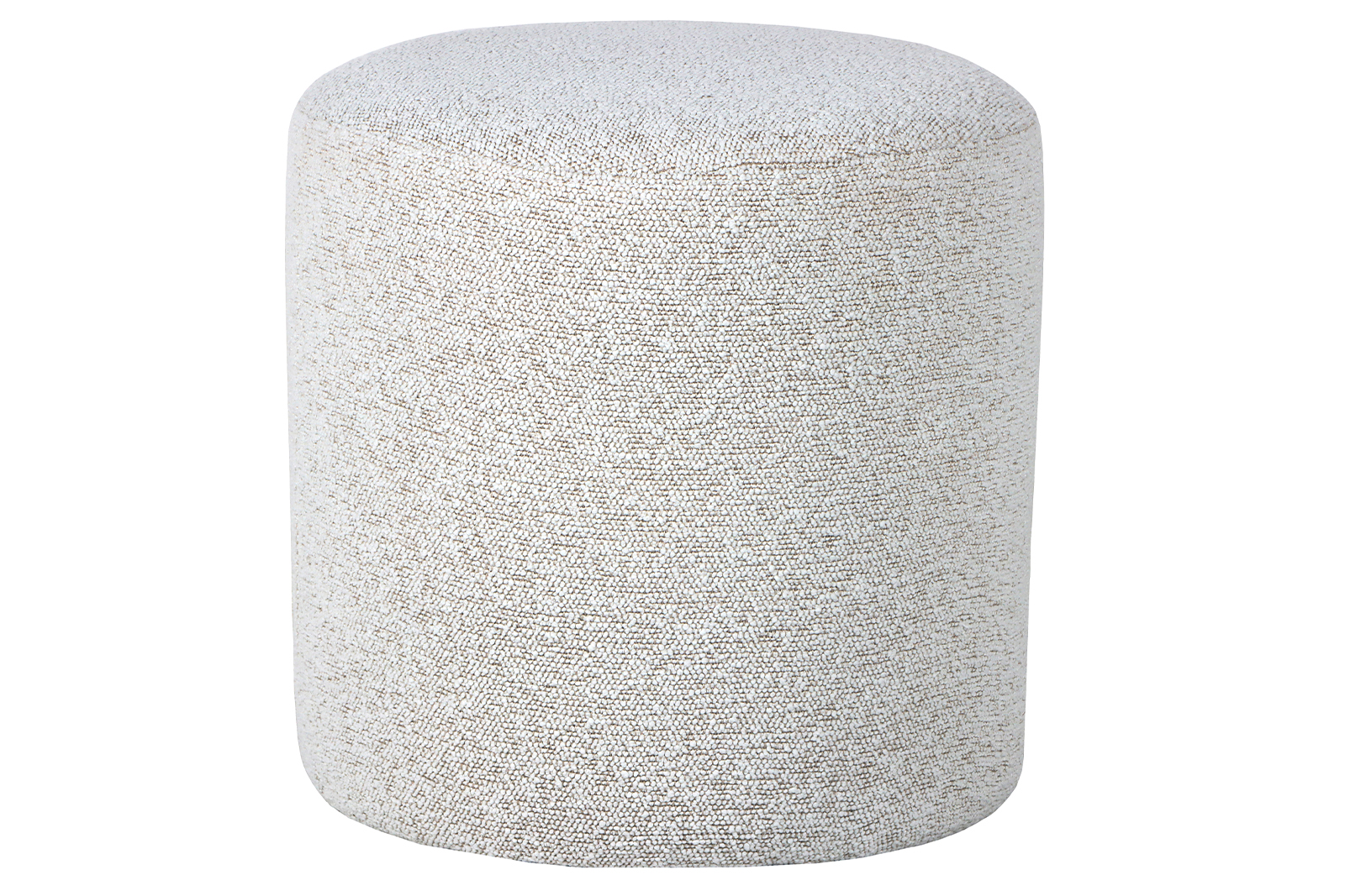 Miriam puff Offwhite boucle tekstil