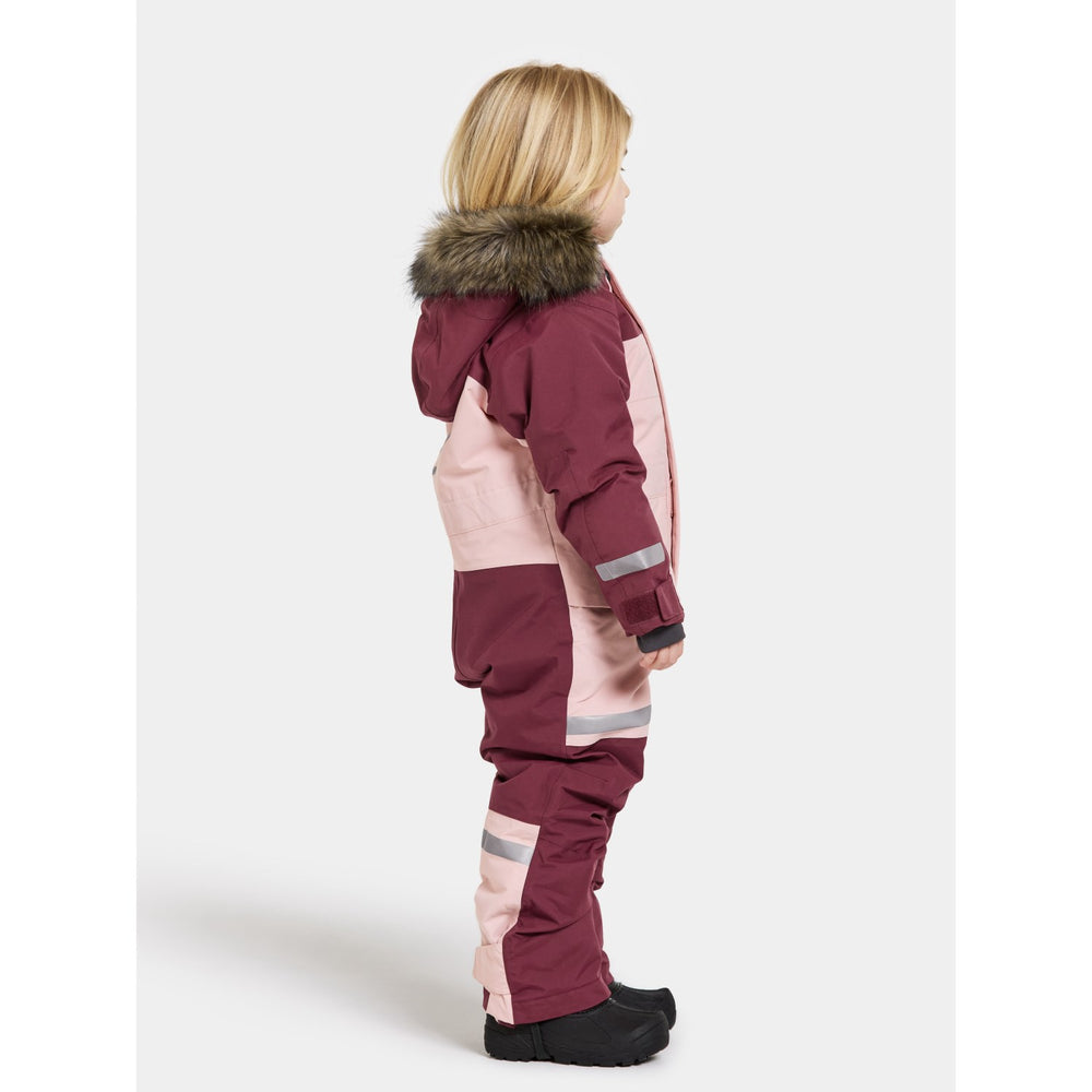 Køb Didriksons Dusty Pink Bjärven Kids Flyverdragt 8 | Luksusbaby